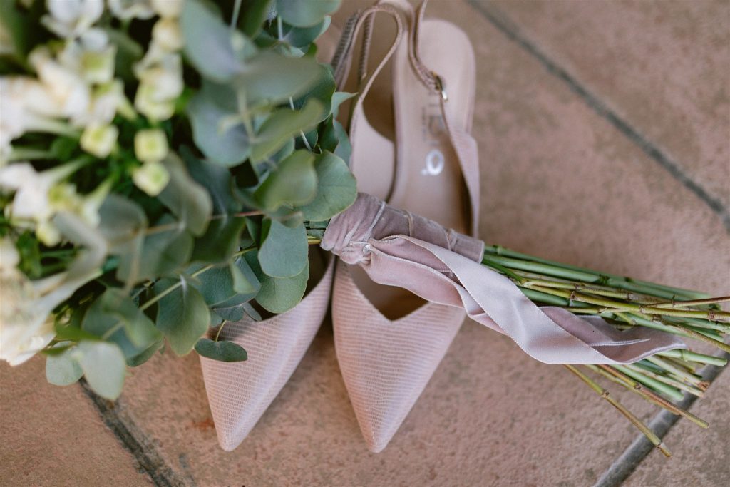 zapatos de tacón para novia